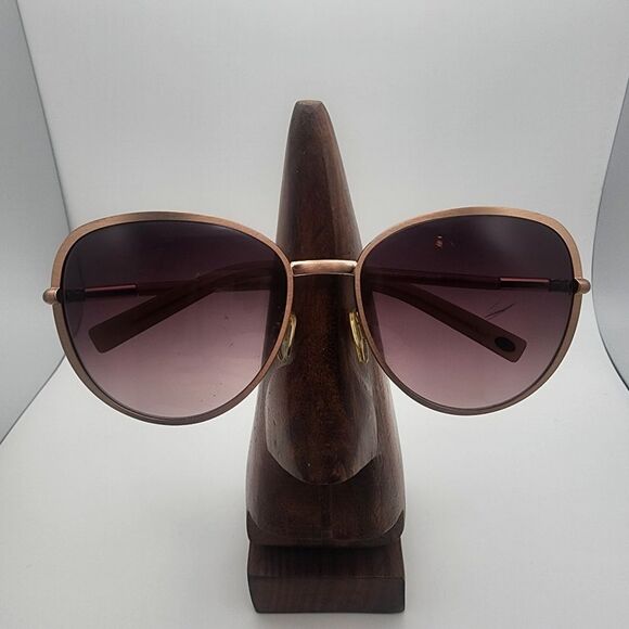 Fossil Madeline Gold & Tan Sunglasses - Picture 1 of 12